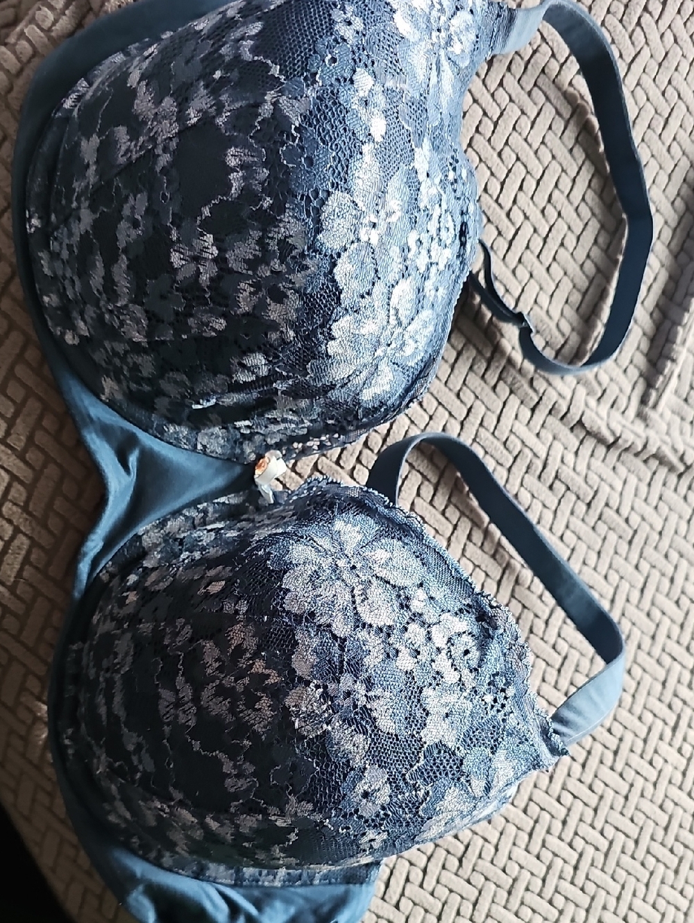 Victoria's Secret Blue Lace Demi Bra